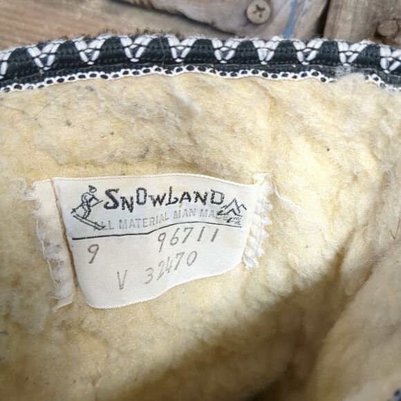 Vintage Snowland Cozy Winter Boots Women's Size 9 - Picture 9 of 12